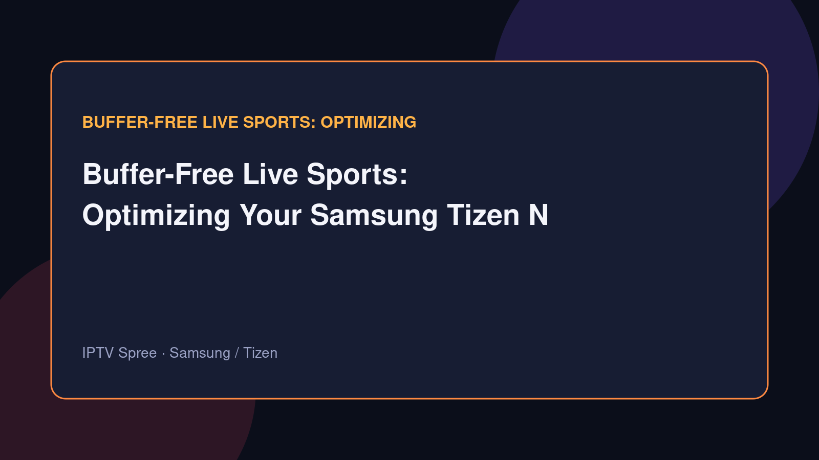 Samsung Smart TV displaying live sports in a modern living room